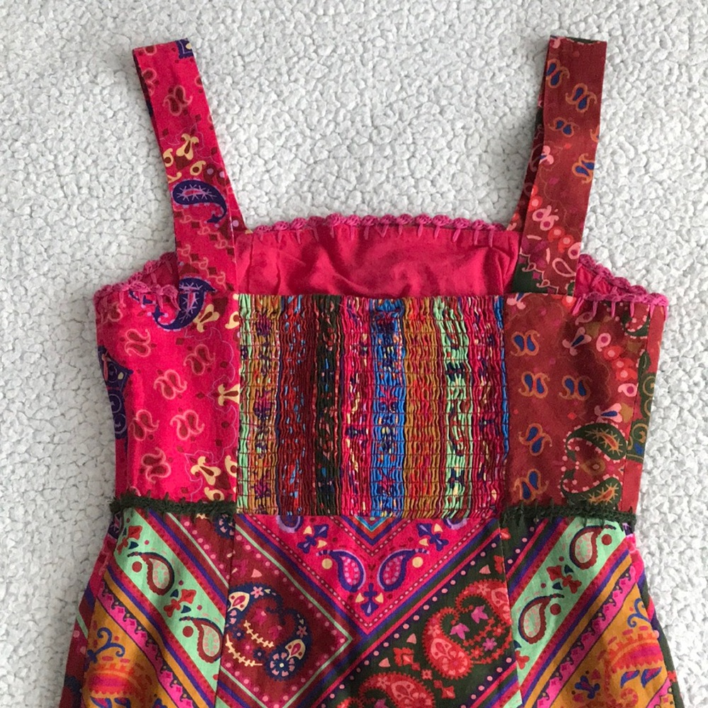 FARM Rio colorful bandana mini dress XS - Picture 10 of 16